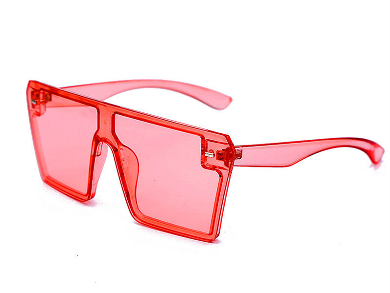 Big frame bright mercury sunglasses