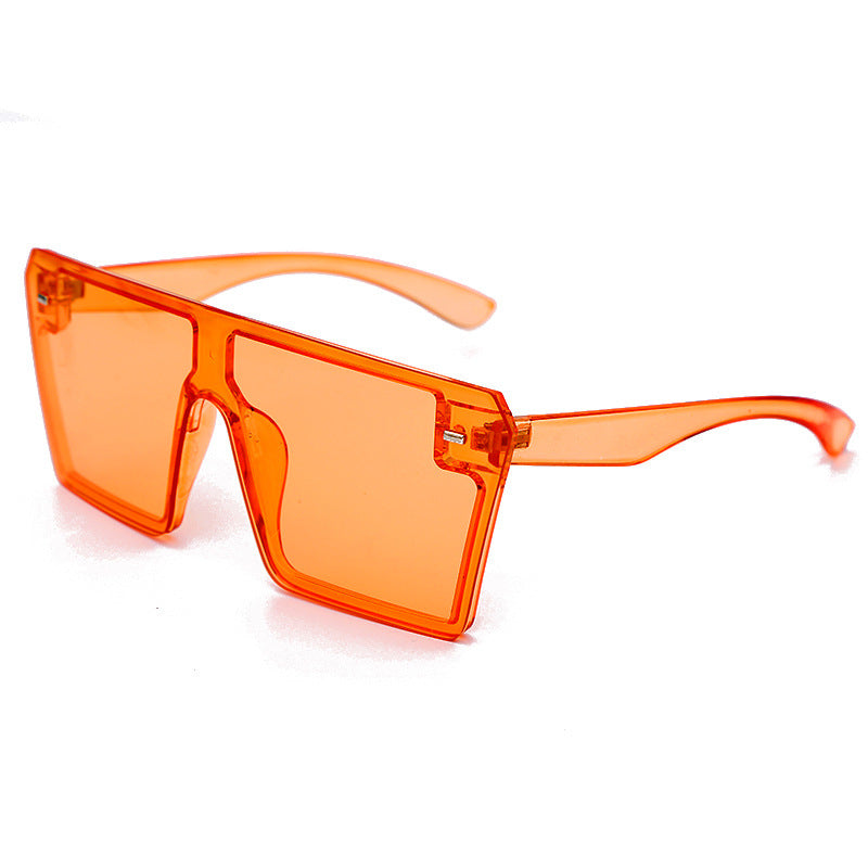 Big frame bright mercury sunglasses